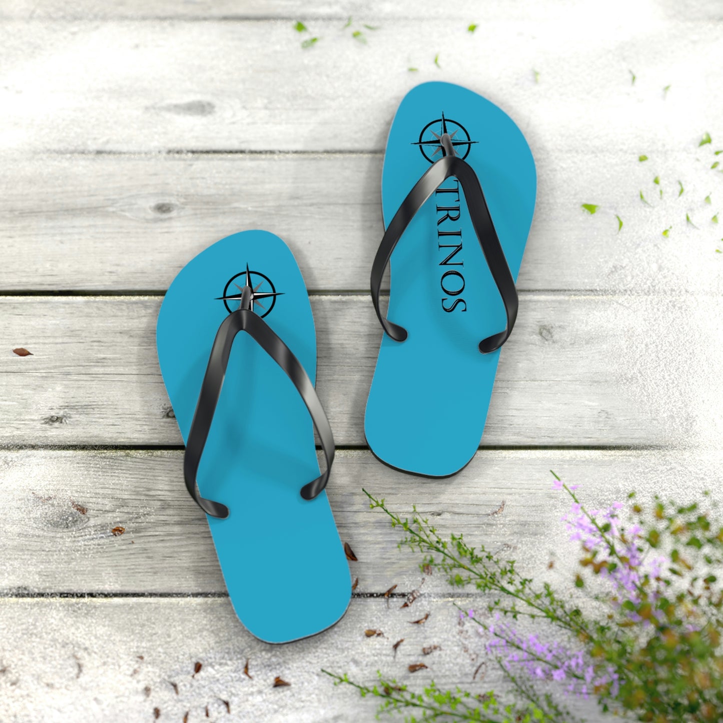 Trinos Turquoise Flip Flop