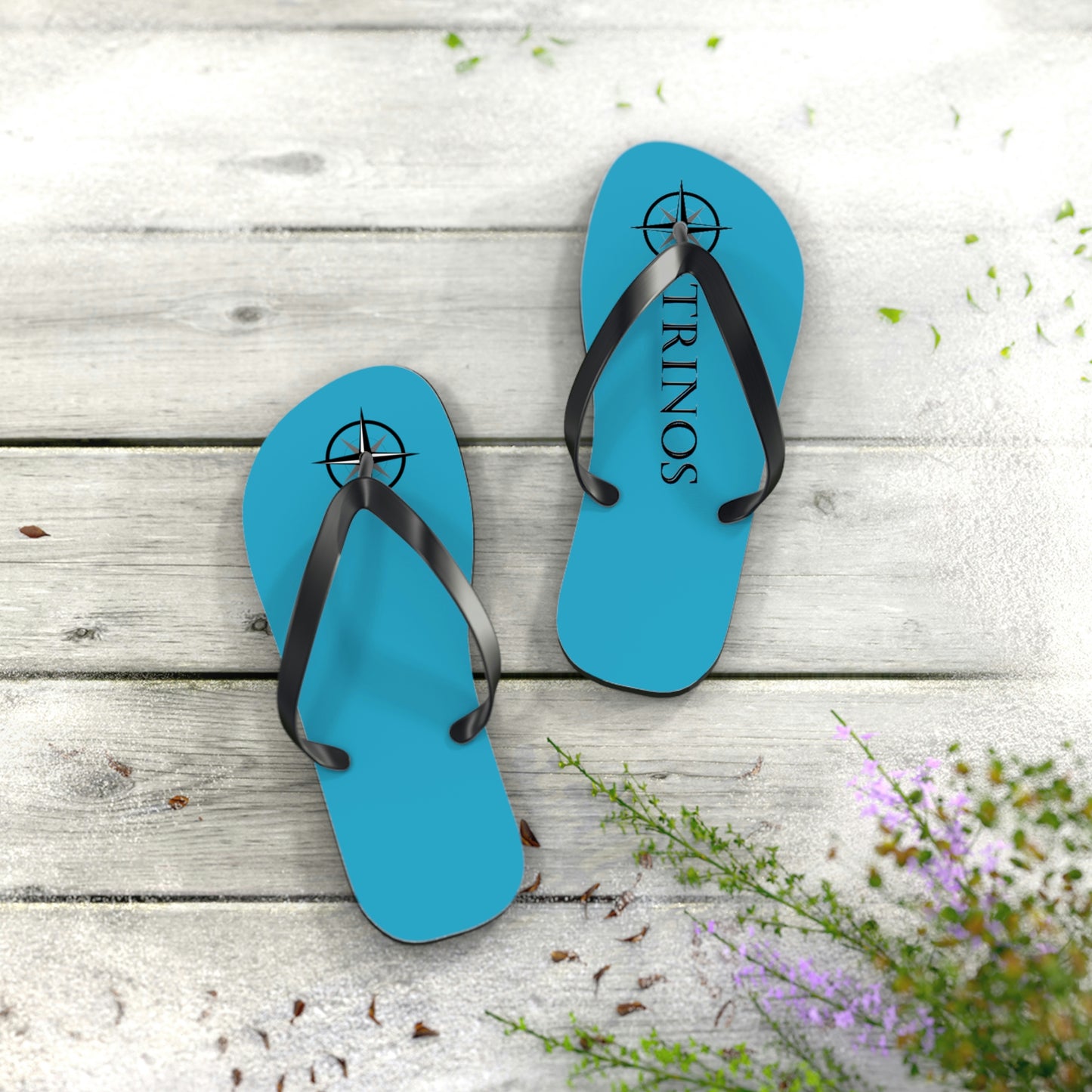 Trinos Turquoise Flip Flop