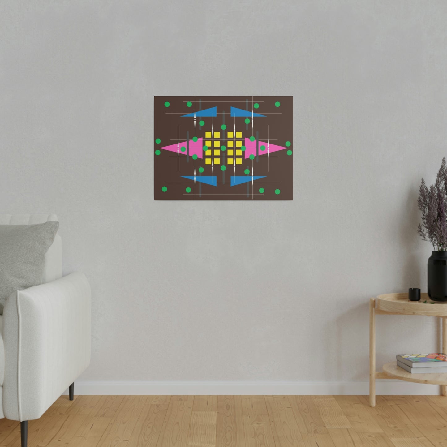 Aztek Maze - Universal Schematics 5: Geometric Abstract Deco Inspired Wall Art