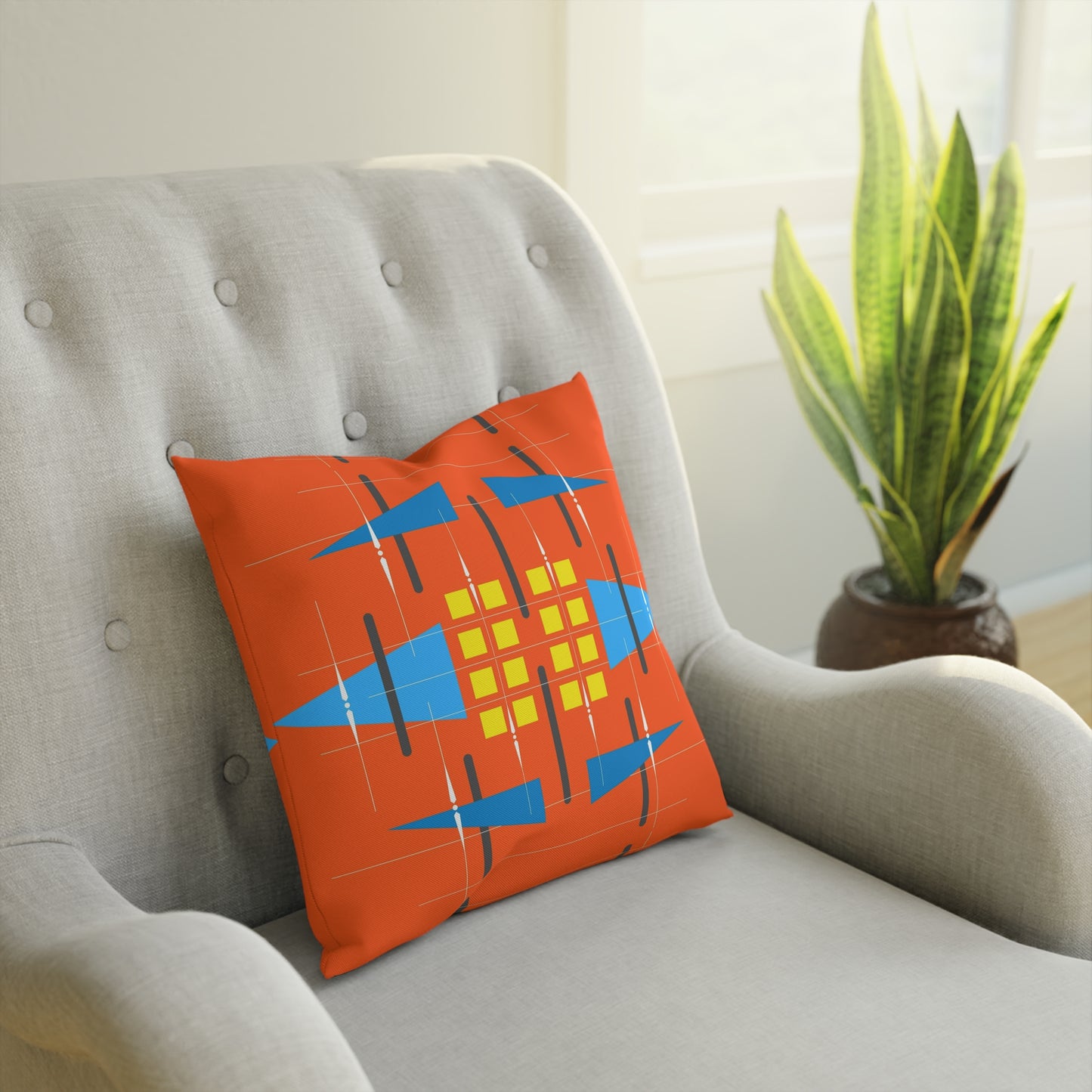 Cushion: Deco Orange Universal Schematic 1