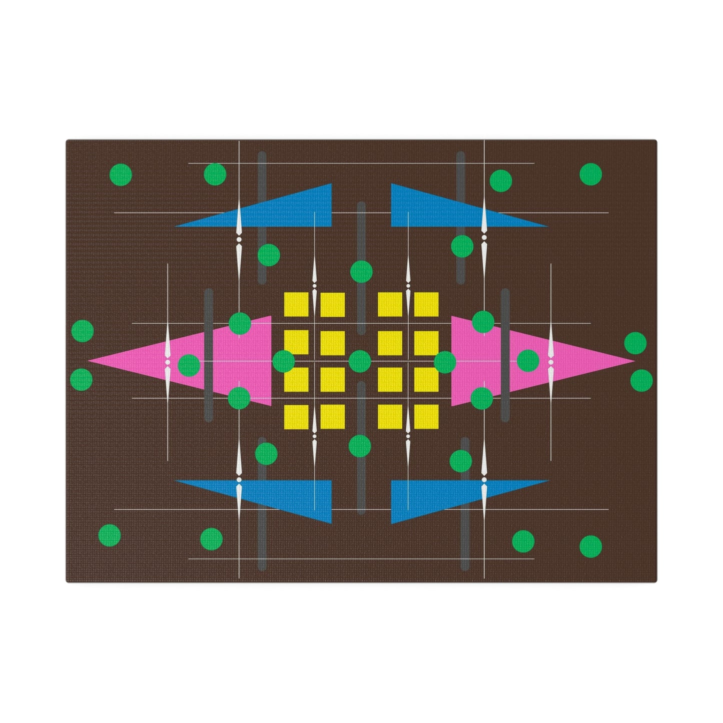 Aztek Maze - Universal Schematics 5: Geometric Abstract Deco Inspired Wall Art