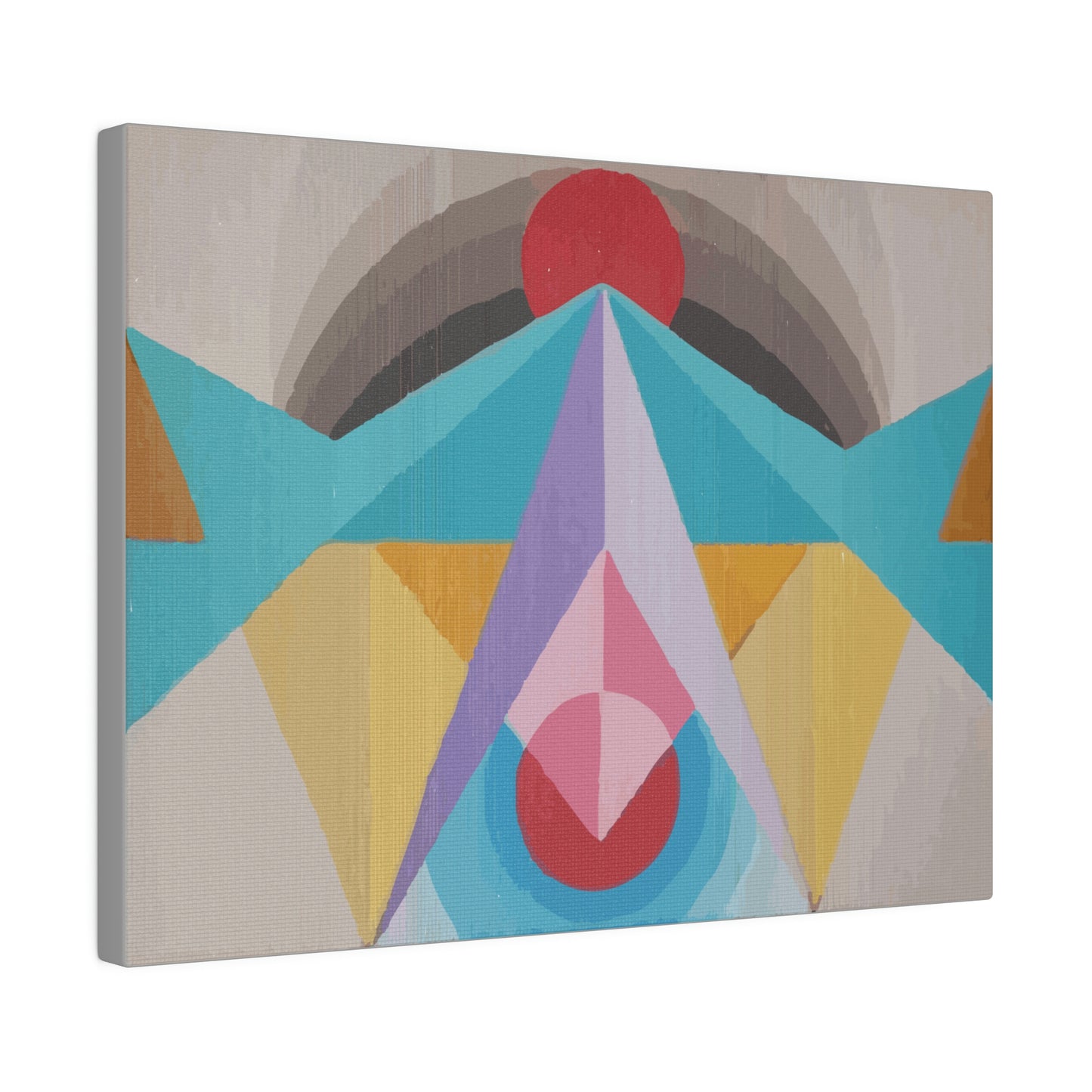 Soul - The Mighty Mountain Series: Part of the Across the Universe Collection Abstract Geometric Wall Art