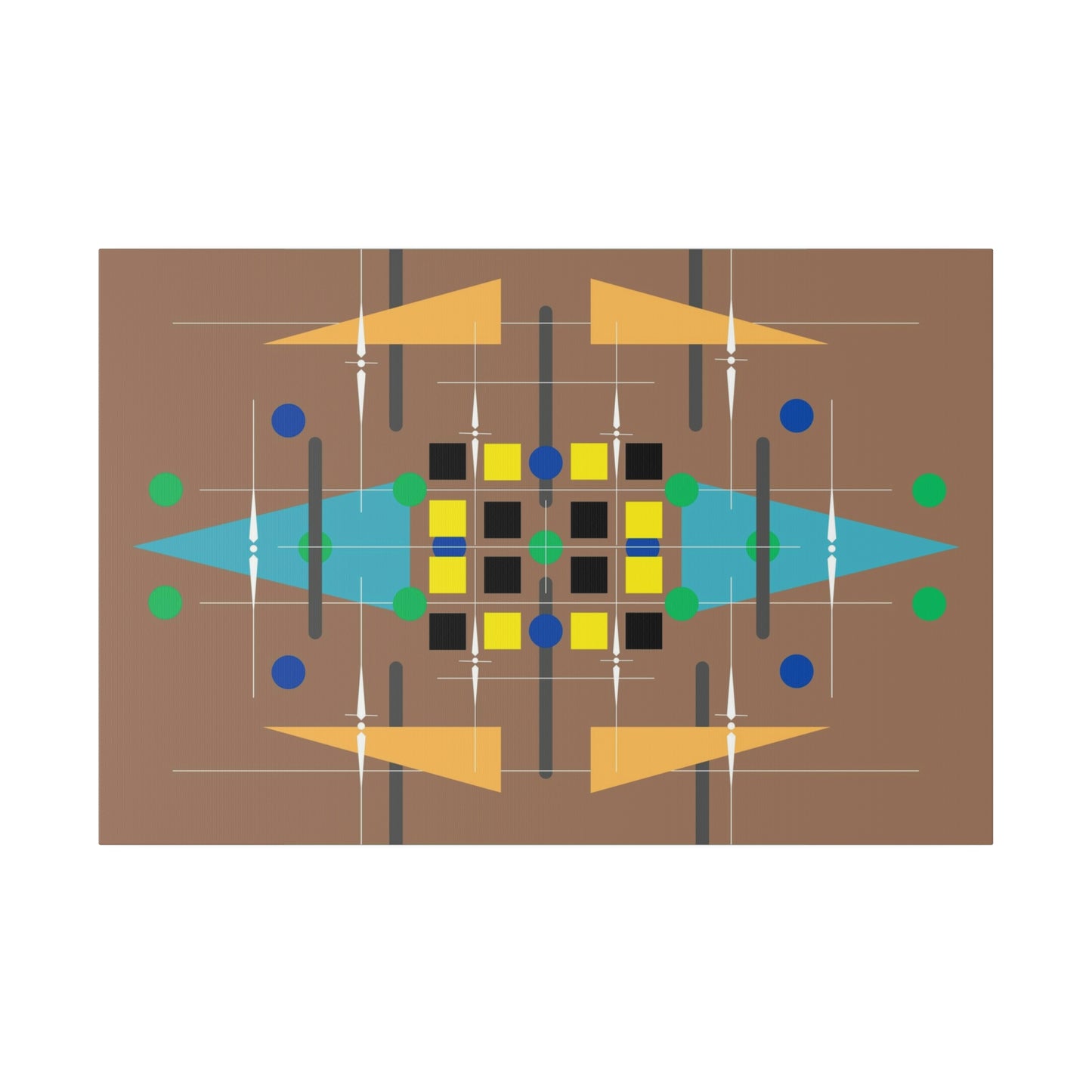 Harvest - Universal Schematics 3: Geometric Abstract Deco Inspired Wall Art