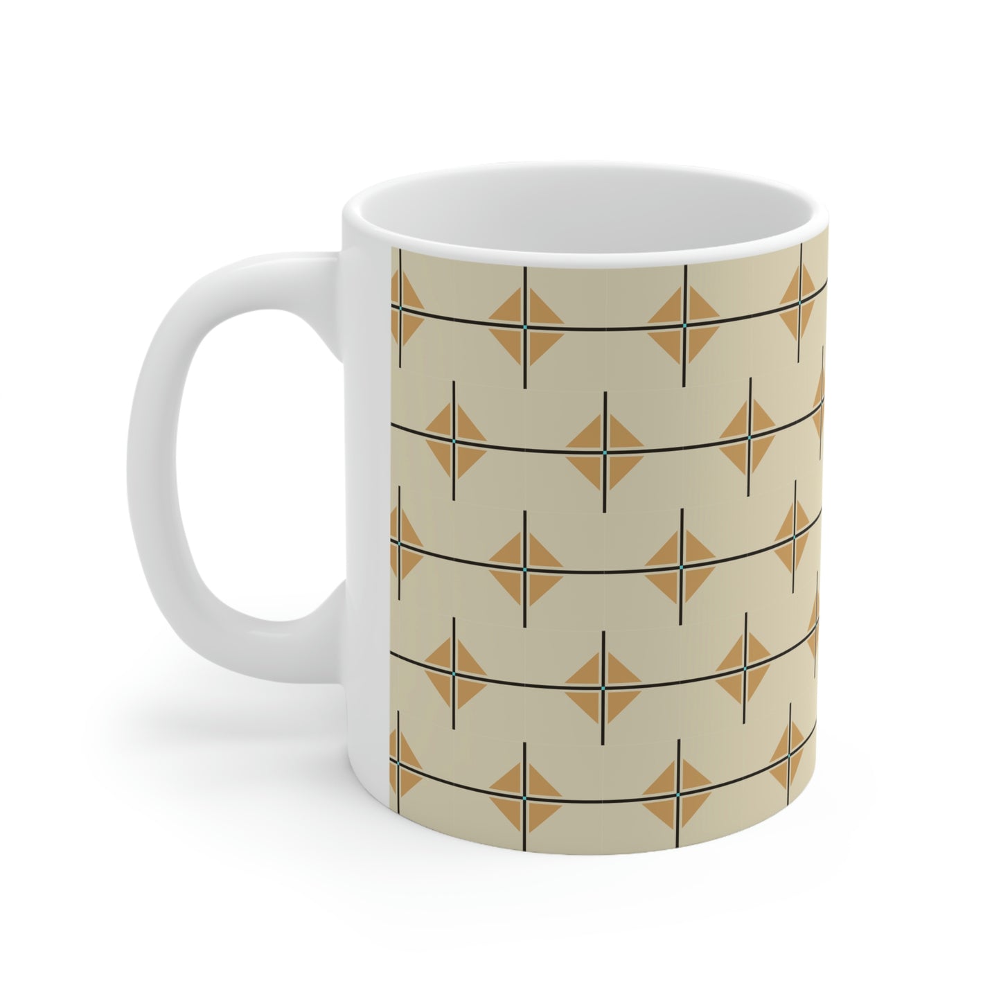 Quantum 1 Graphic Design Ceramic Mug 11oz