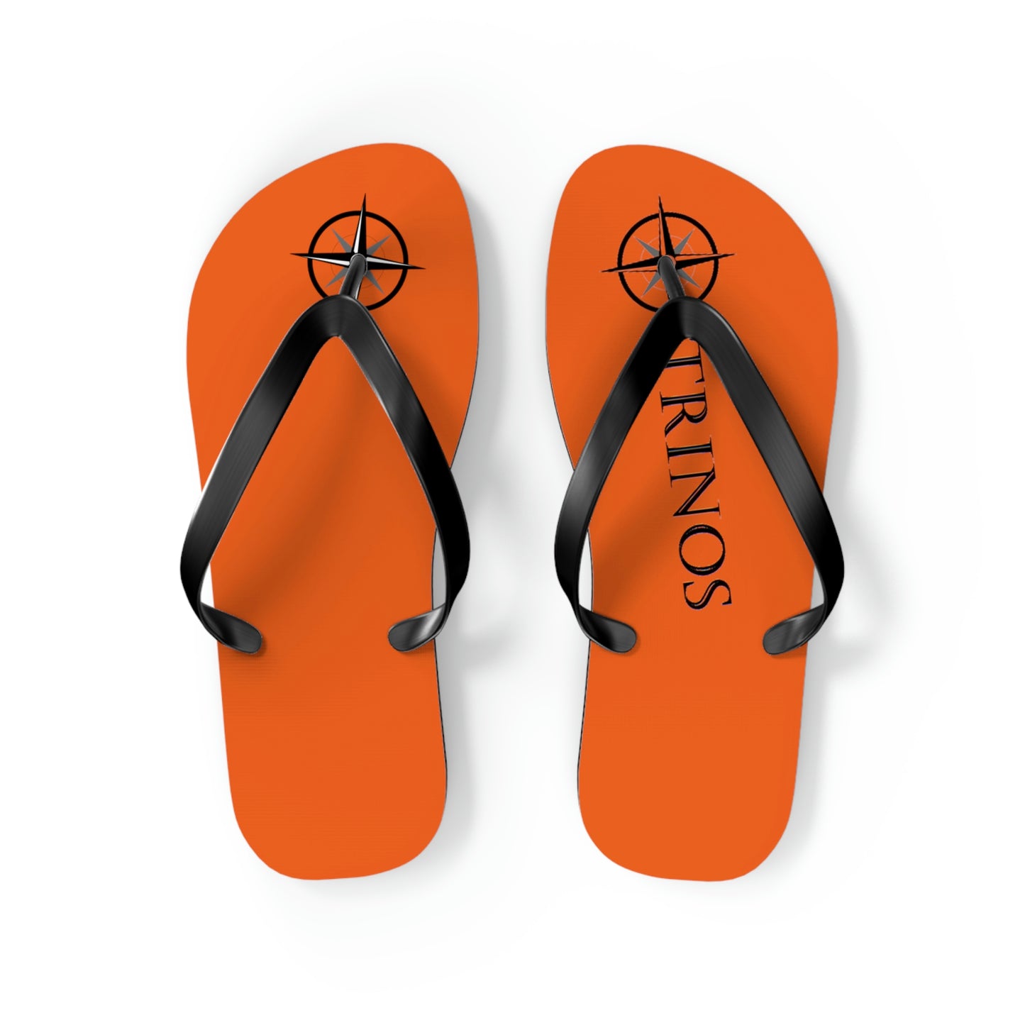 Trinos Orange Flip Flops