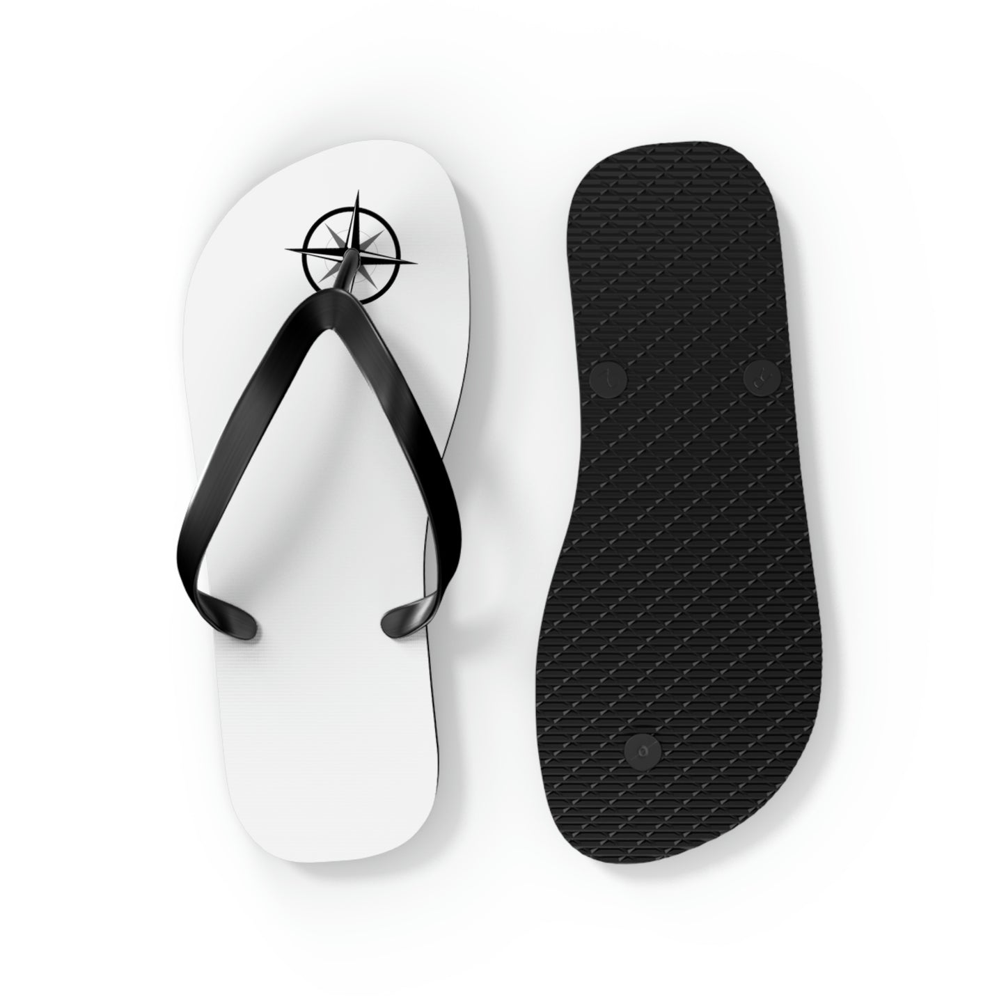 Trinos White Flip Flops