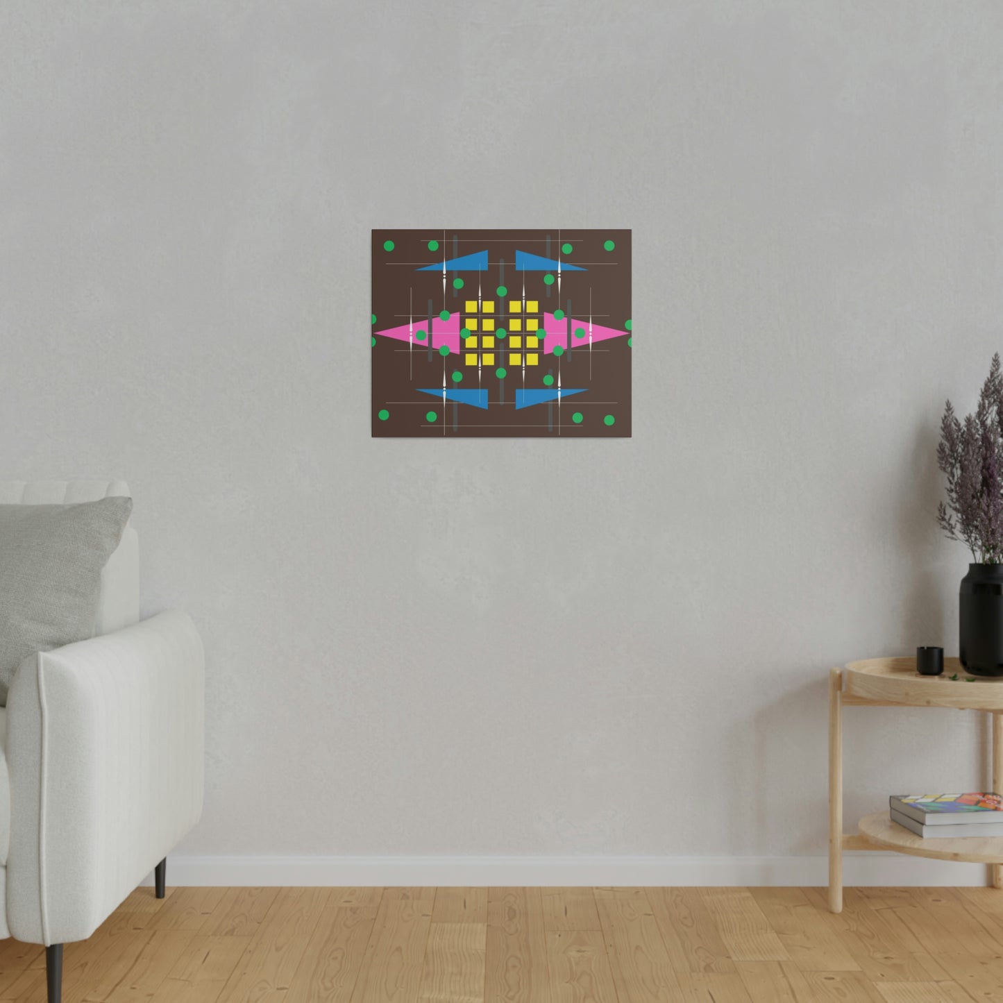 Aztek Maze - Universal Schematics 5: Geometric Abstract Deco Inspired Wall Art