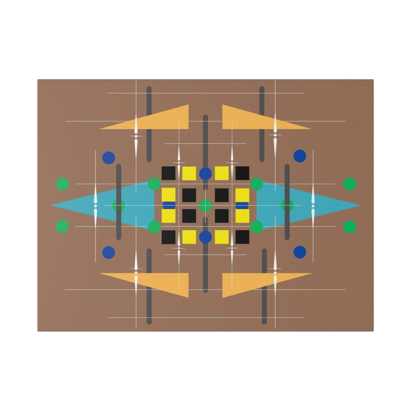 Harvest - Universal Schematics 3: Geometric Abstract Deco Inspired Wall Art