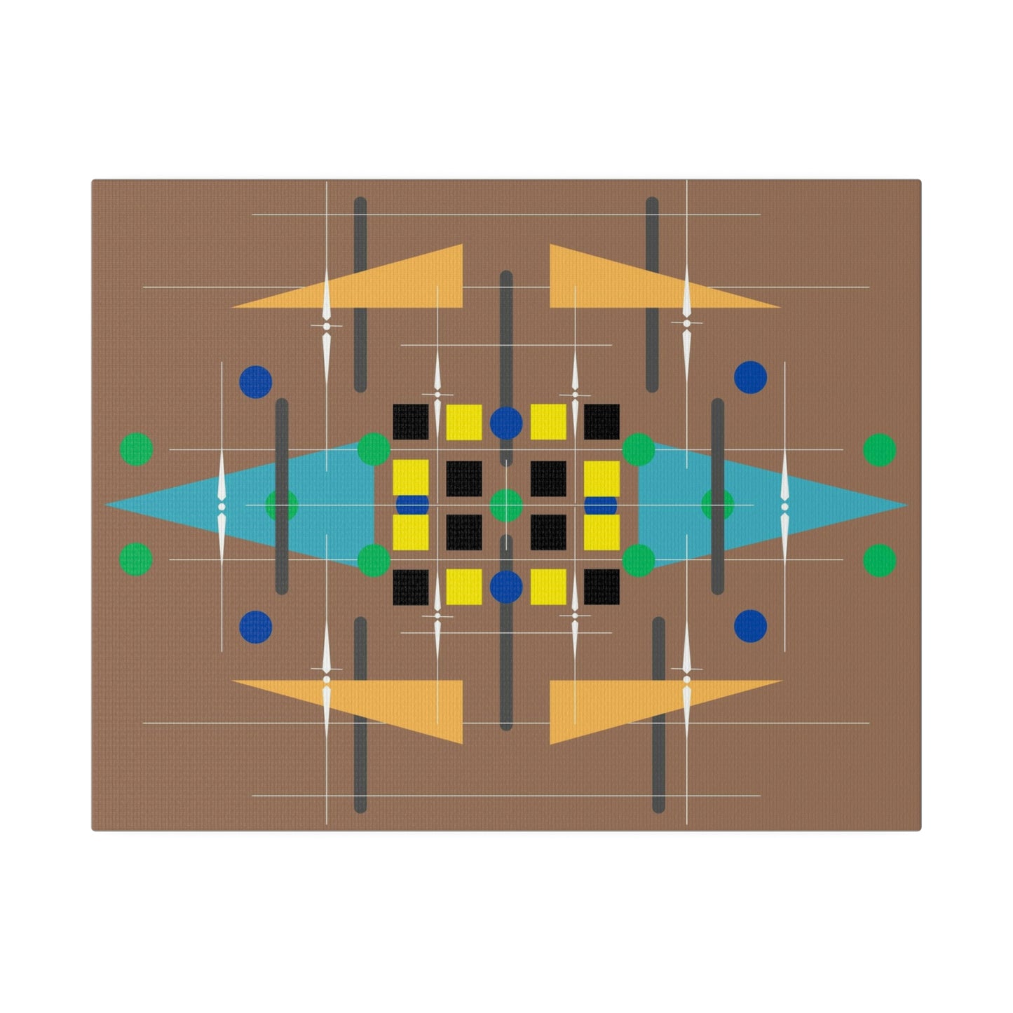 Harvest - Universal Schematics 3: Geometric Abstract Deco Inspired Wall Art