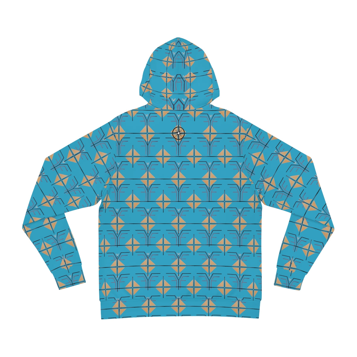 The Shield and Crest Hoodie - Turquoise