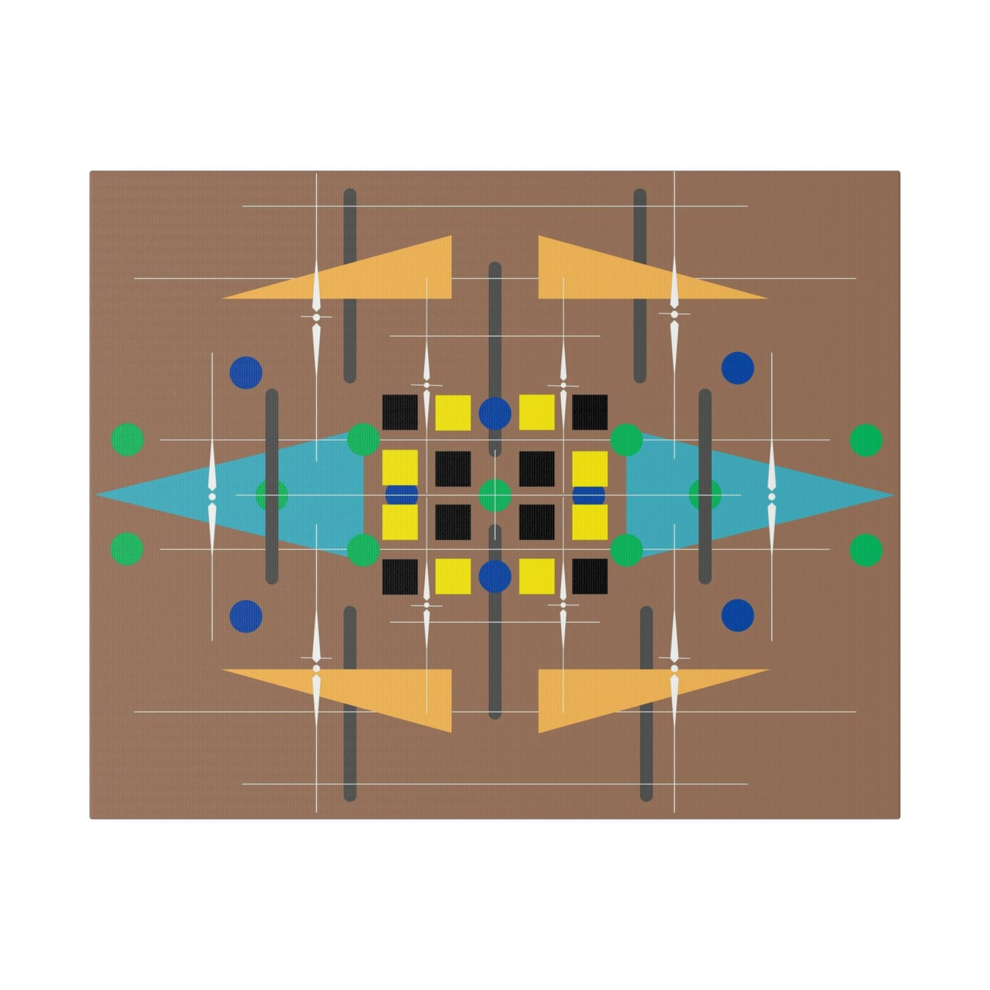 Harvest - Universal Schematics 3: Geometric Abstract Deco Inspired Wall Art