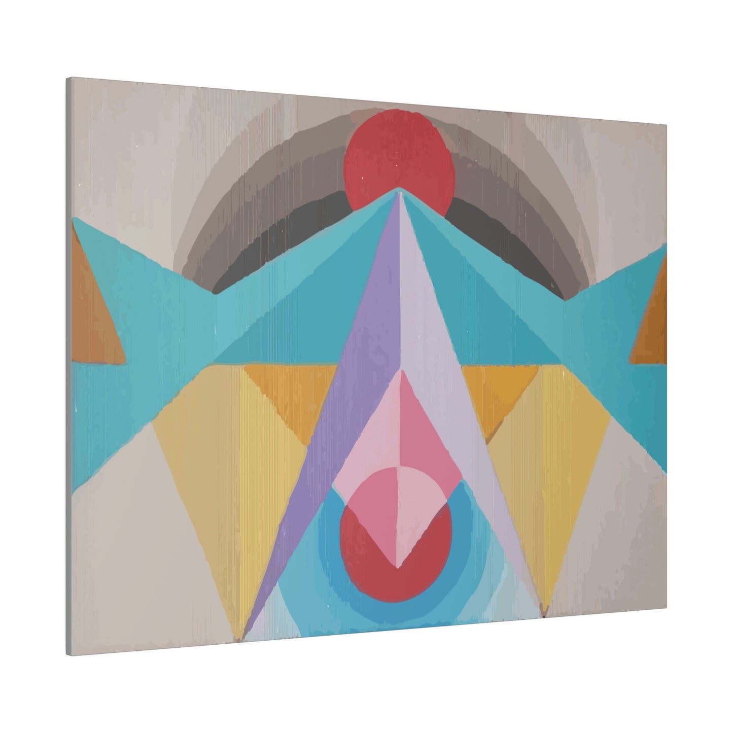 Soul - The Mighty Mountain Series: Part of the Across the Universe Collection Abstract Geometric Wall Art