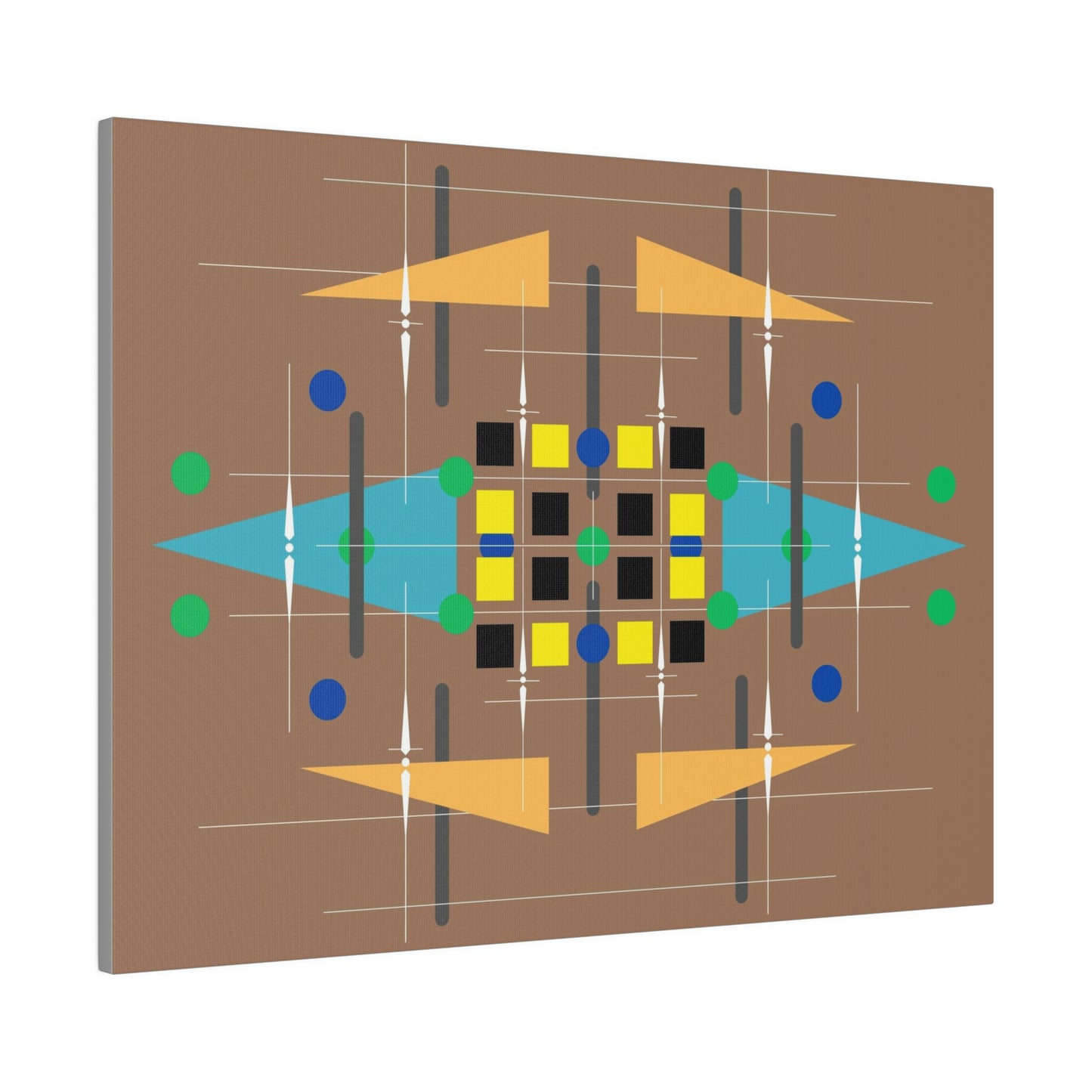 Harvest - Universal Schematics 3: Geometric Abstract Deco Inspired Wall Art