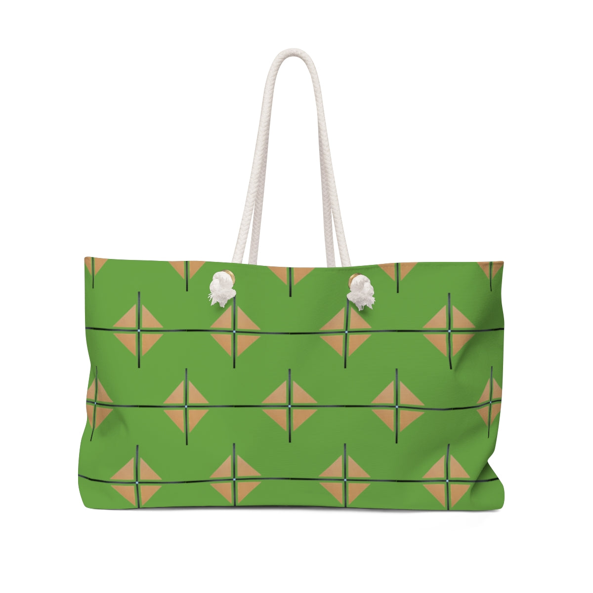 The Diamond Off-Set Weekender: Green