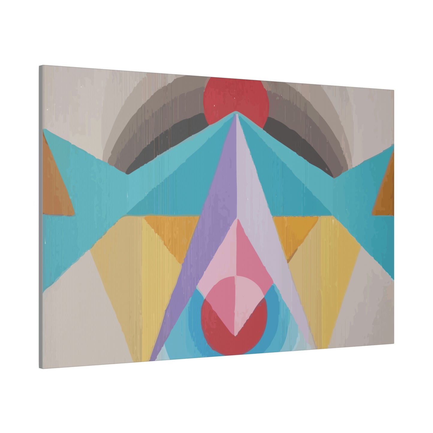 Soul - The Mighty Mountain Series: Part of the Across the Universe Collection Abstract Geometric Wall Art