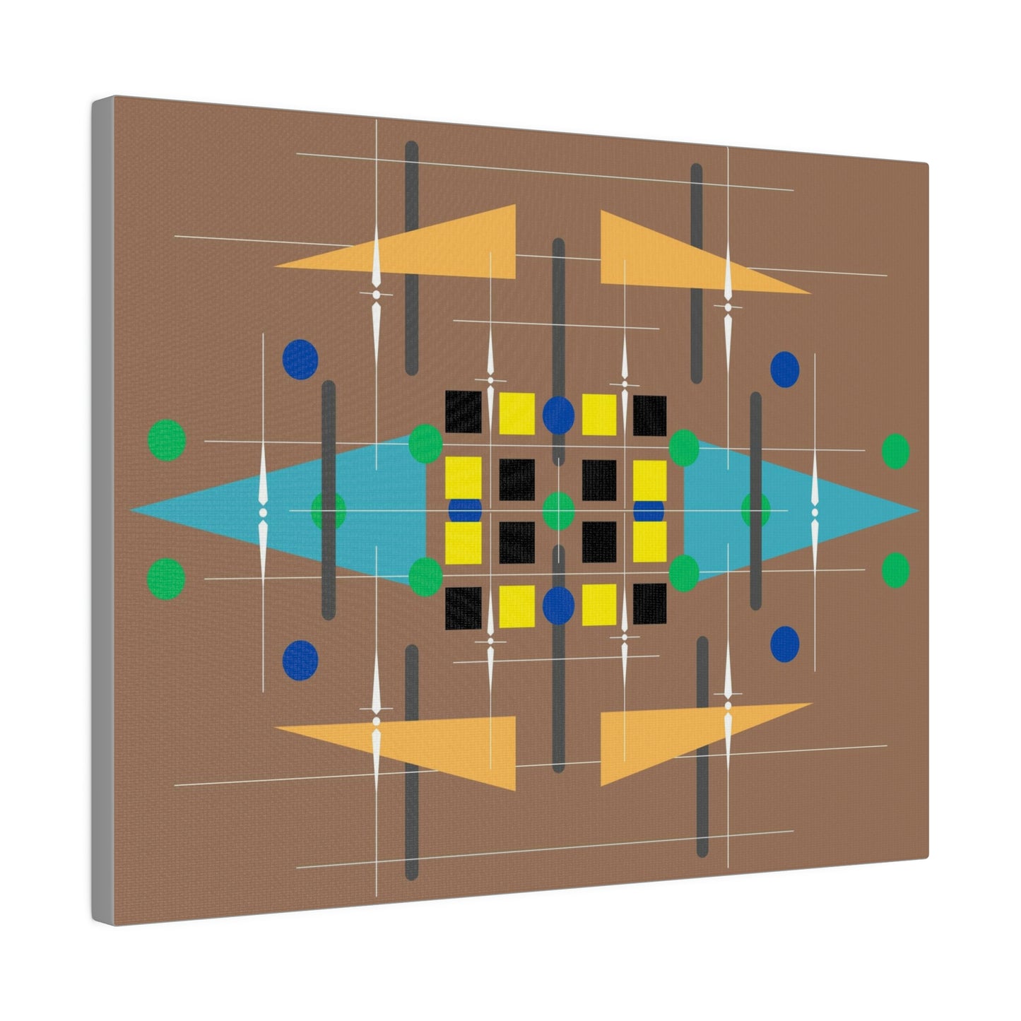 Harvest - Universal Schematics 3: Geometric Abstract Deco Inspired Wall Art