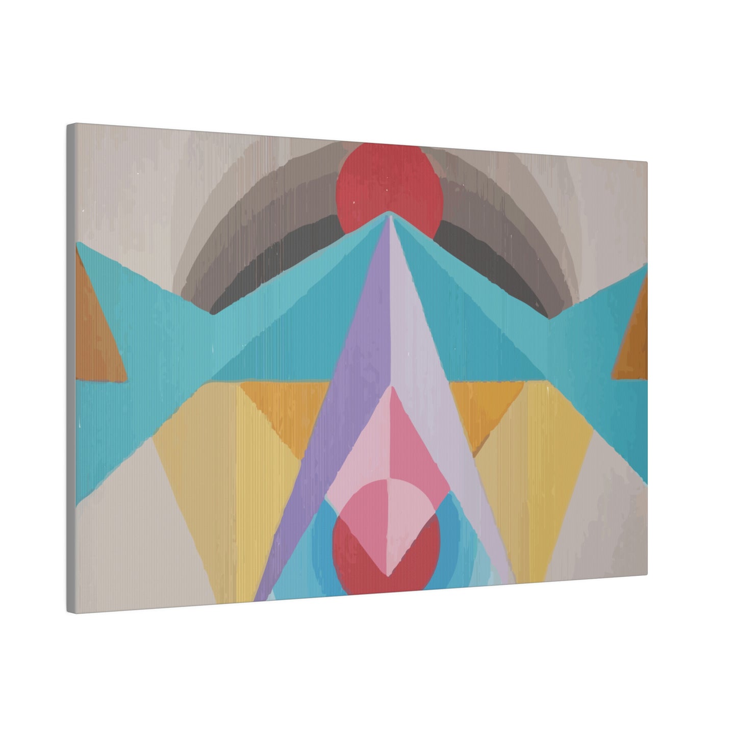 Soul - The Mighty Mountain Series: Part of the Across the Universe Collection Abstract Geometric Wall Art