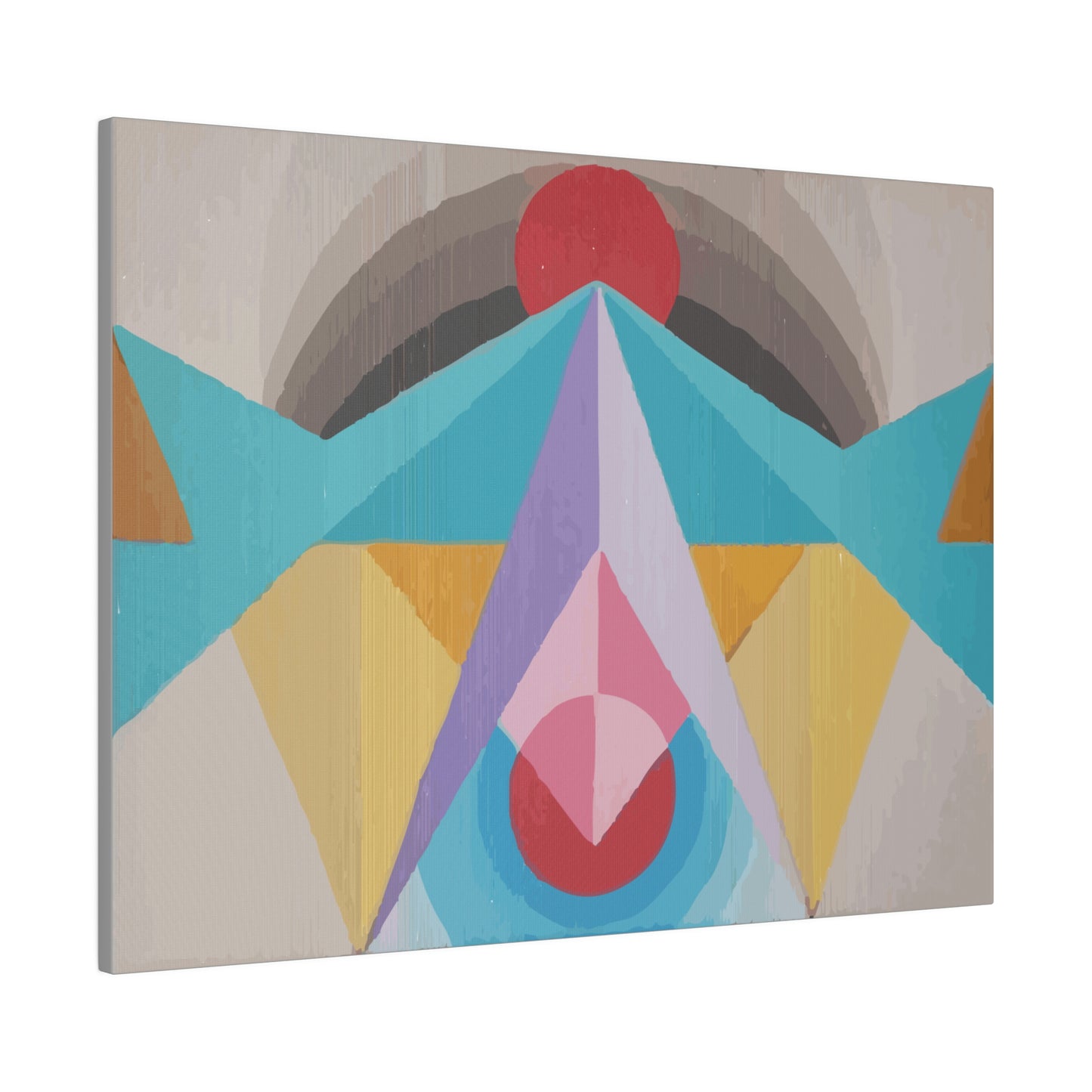 Soul - The Mighty Mountain Series: Part of the Across the Universe Collection Abstract Geometric Wall Art