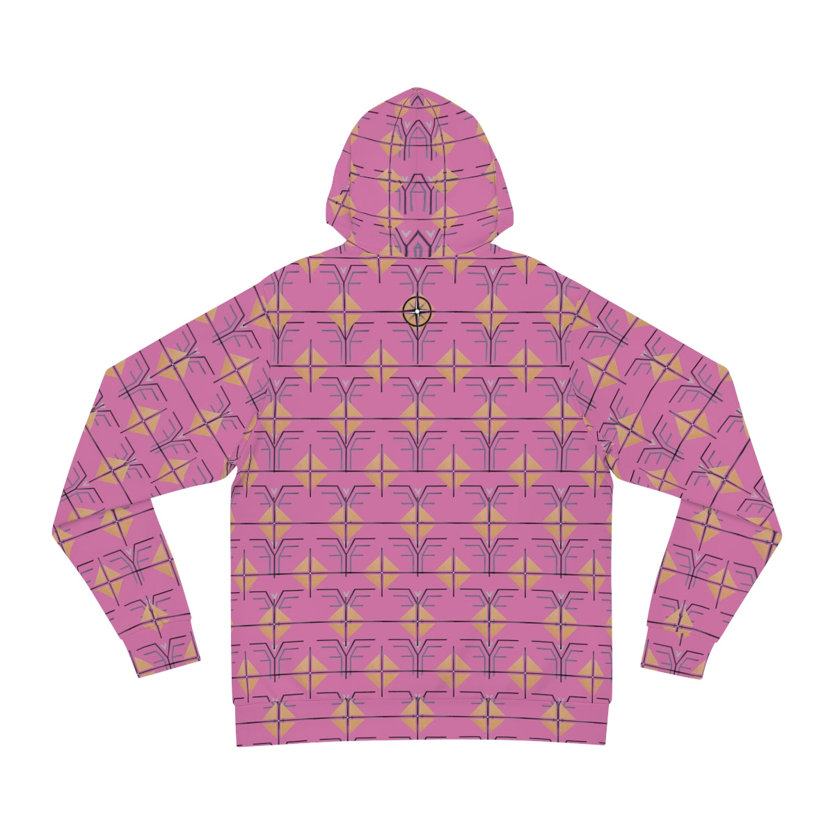 The Shield and Crest Hoodie - Lt. Pink