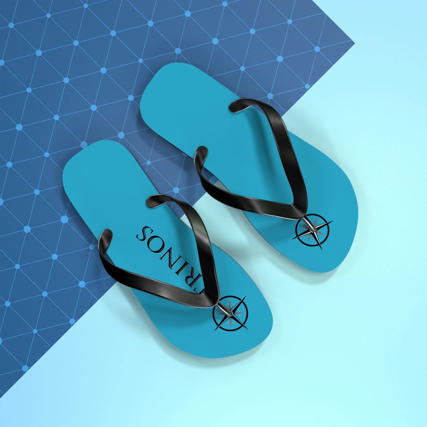 Trinos Turquoise Flip Flop