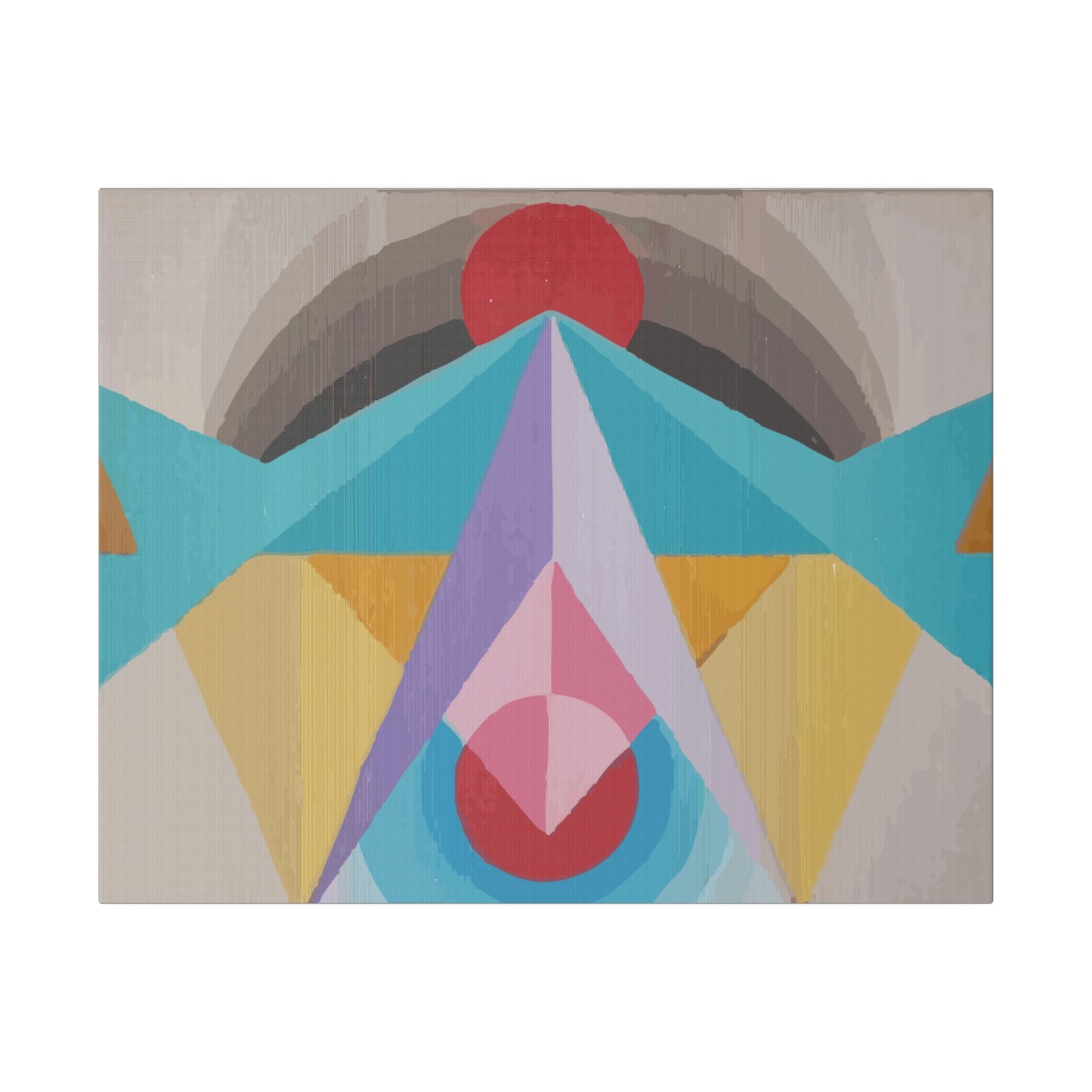 Soul - The Mighty Mountain Series: Part of the Across the Universe Collection Abstract Geometric Wall Art