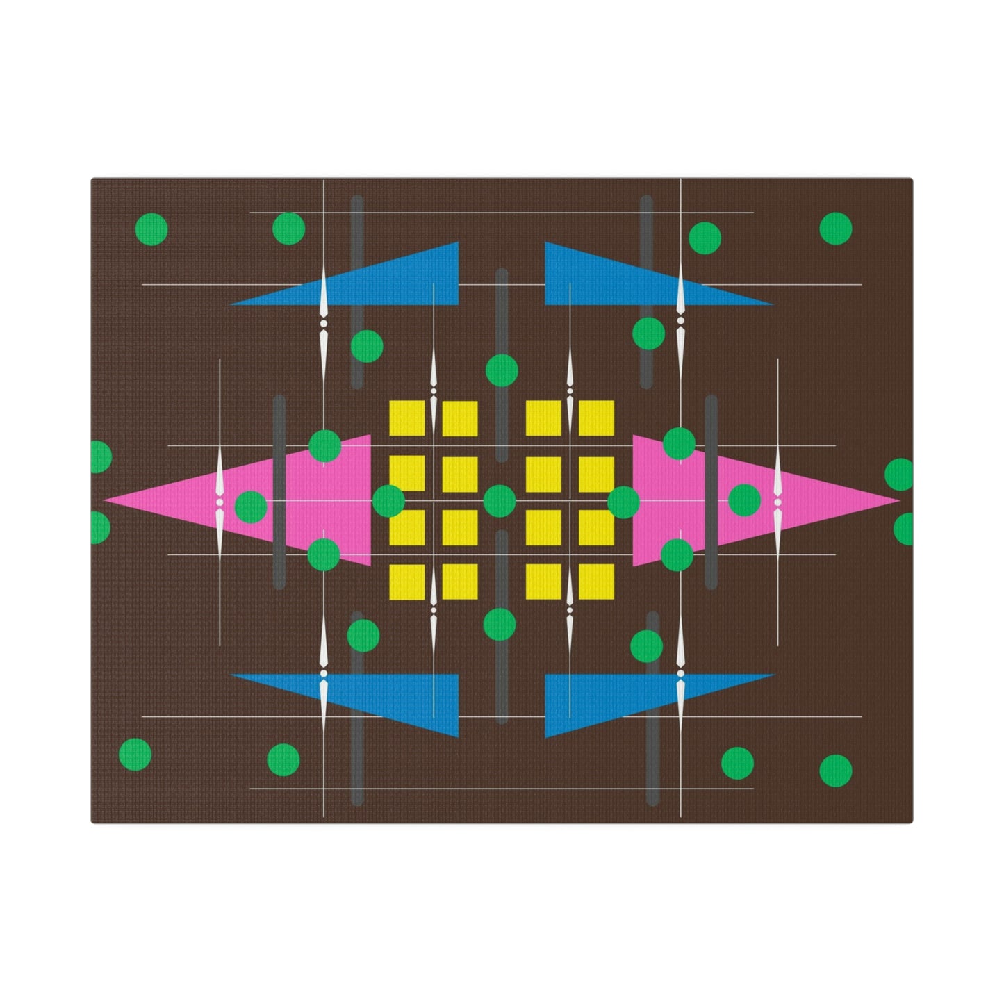 Aztek Maze - Universal Schematics 5: Geometric Abstract Deco Inspired Wall Art