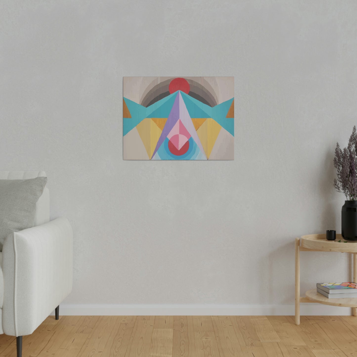 Soul - The Mighty Mountain Series: Part of the Across the Universe Collection Abstract Geometric Wall Art