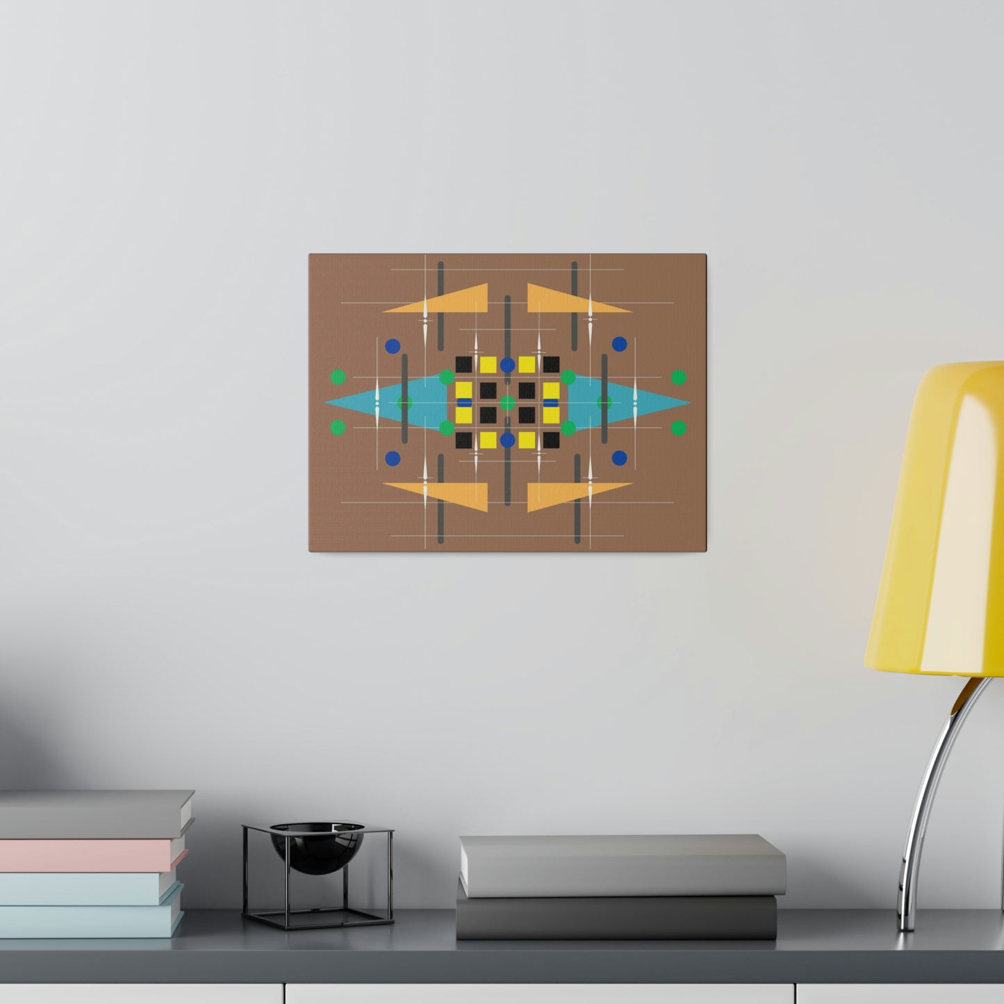 Harvest - Universal Schematics 3: Geometric Abstract Deco Inspired Wall Art