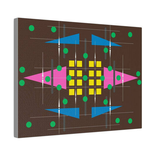 Aztek Maze - Universal Schematics 5: Geometric Abstract Deco Inspired Wall Art