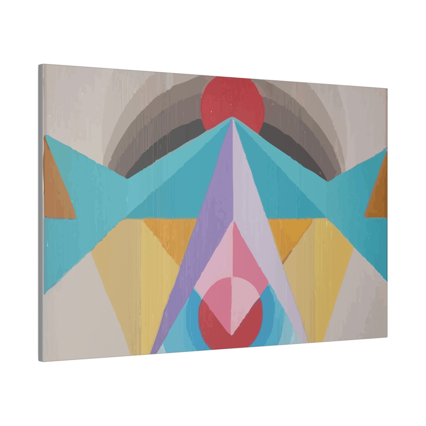 Soul - The Mighty Mountain Series: Part of the Across the Universe Collection Abstract Geometric Wall Art