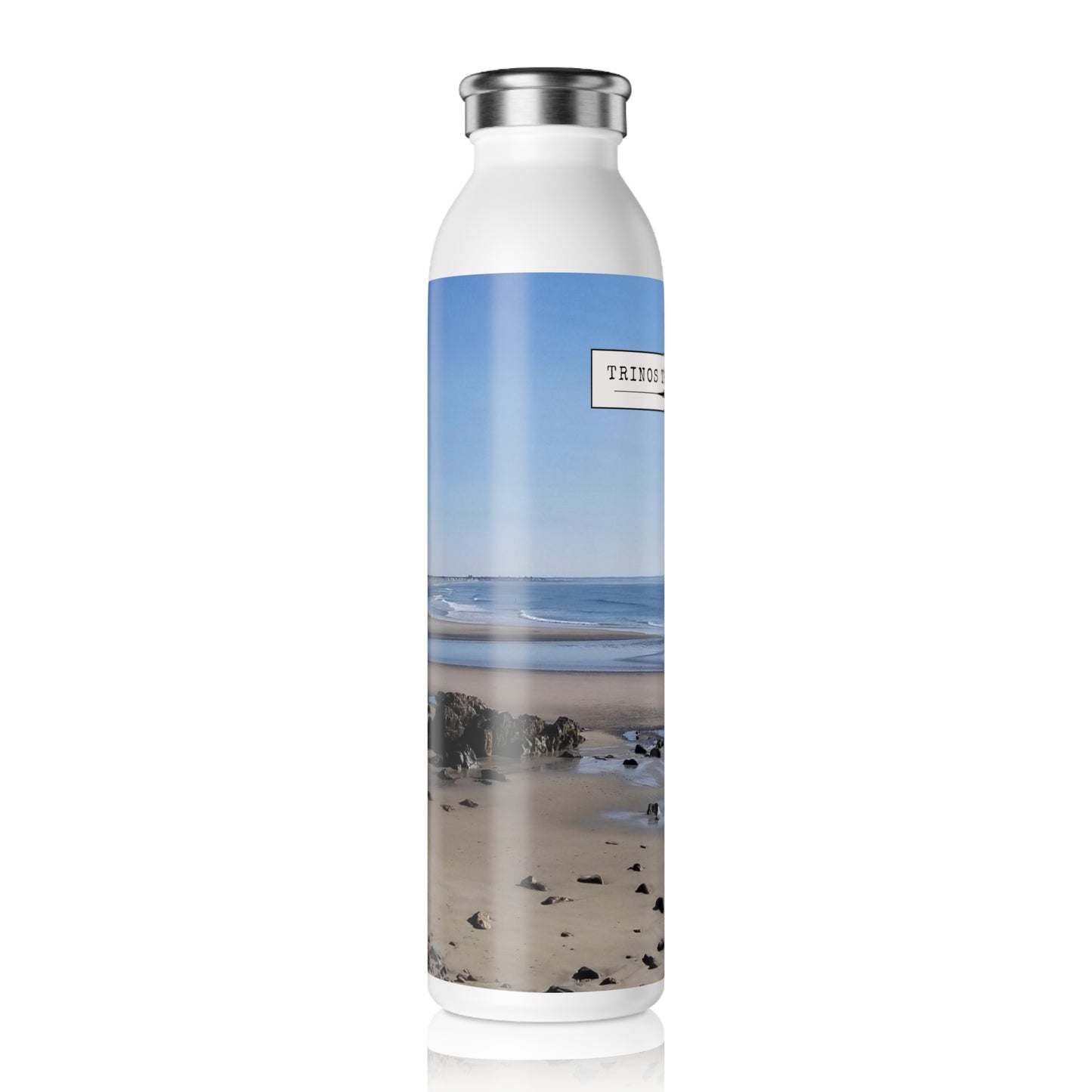 Trinos Trading Post: Beach 20oz Slim Water Bottle