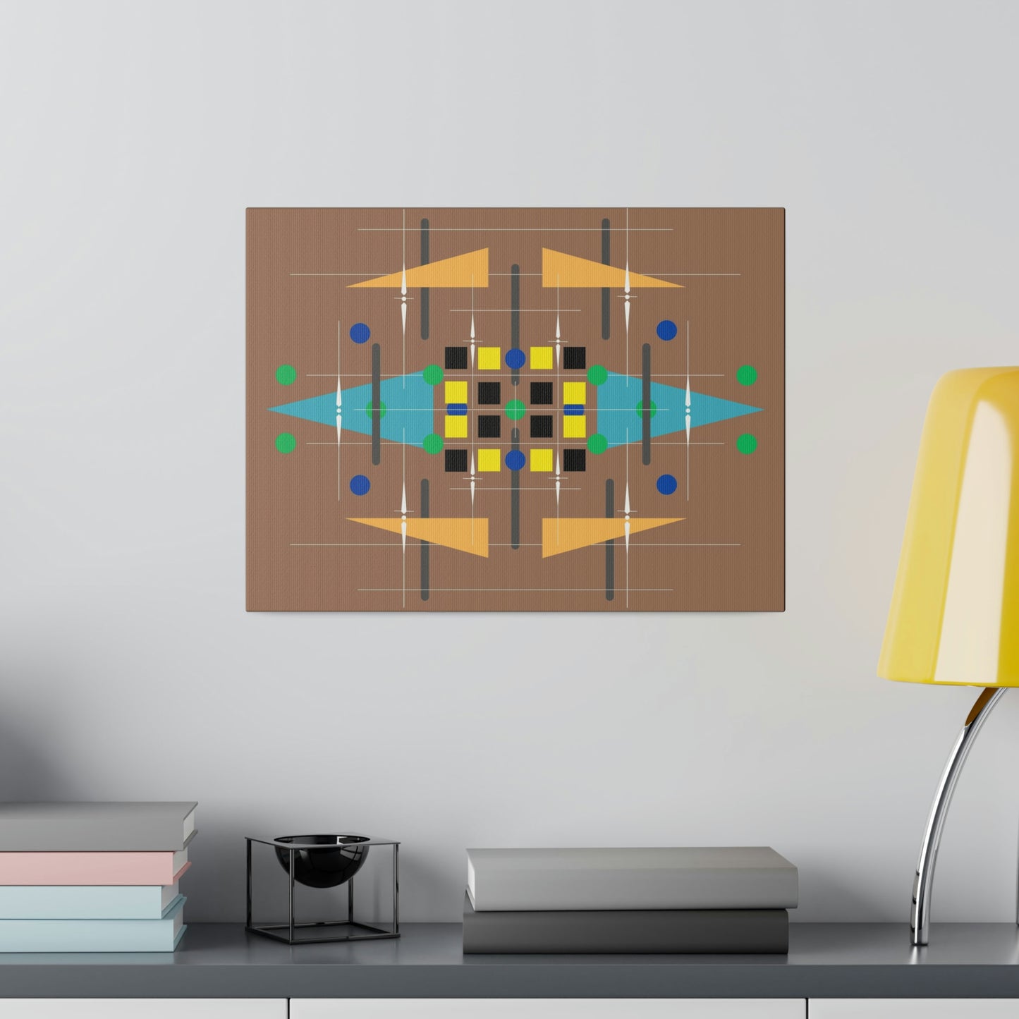 Harvest - Universal Schematics 3: Geometric Abstract Deco Inspired Wall Art