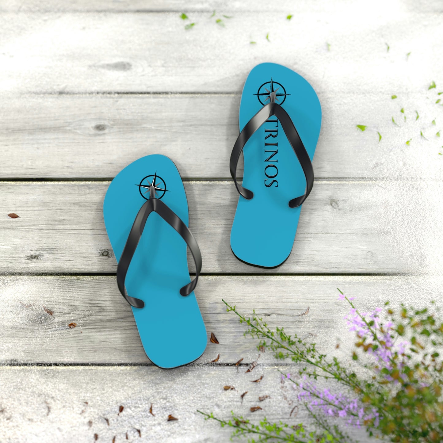 Trinos Turquoise Flip Flop