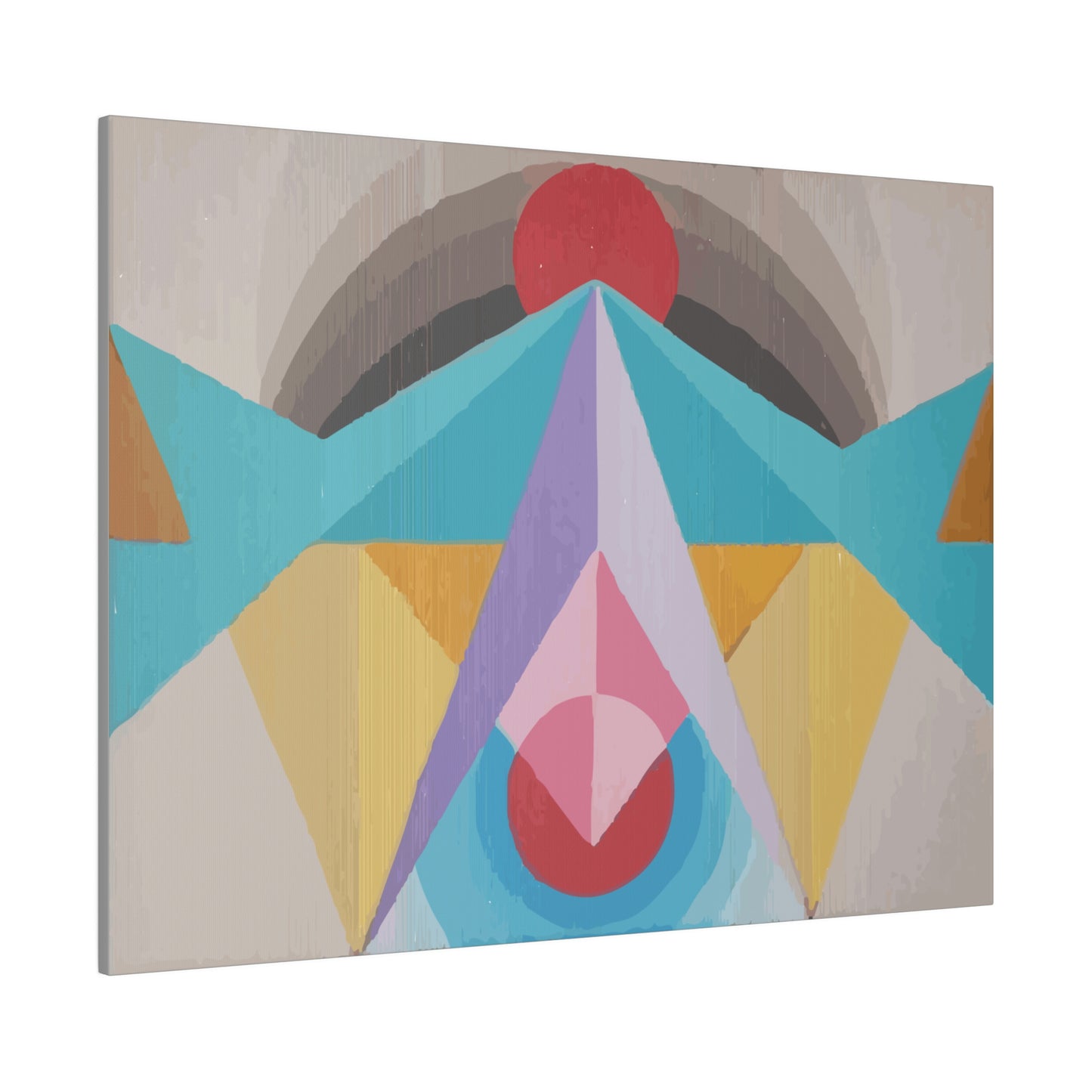 Soul - The Mighty Mountain Series: Part of the Across the Universe Collection Abstract Geometric Wall Art