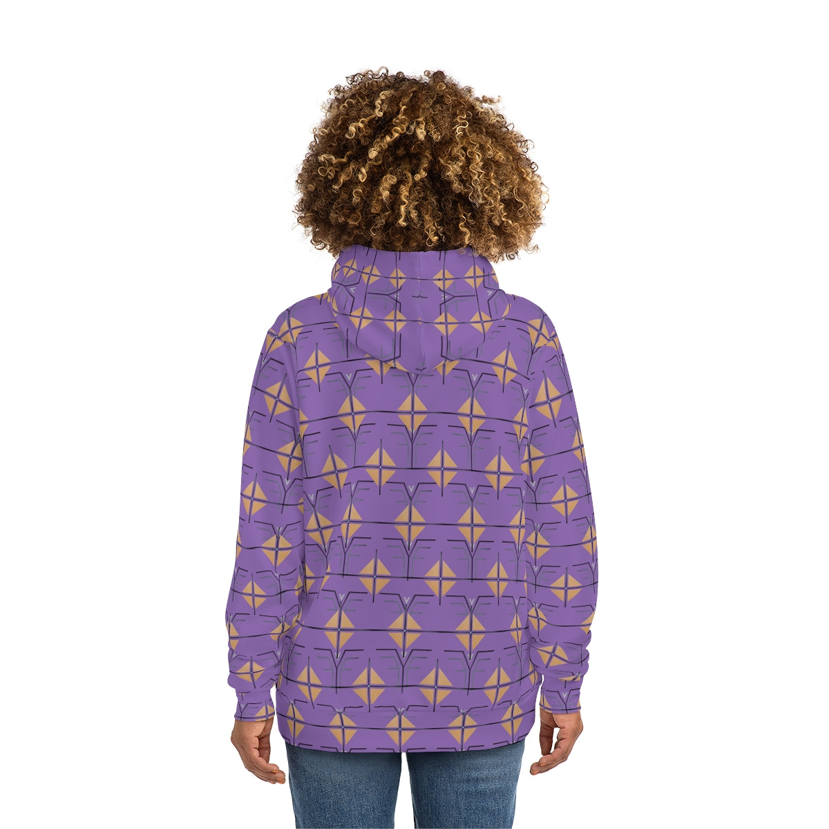 The Shield and Crest Hoodie - Lilac