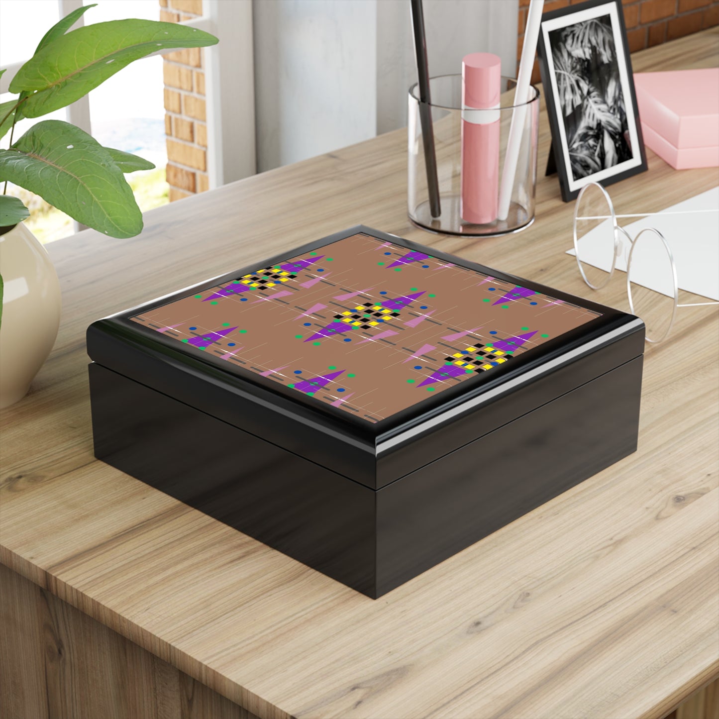 Jewelry Box: Aubergine