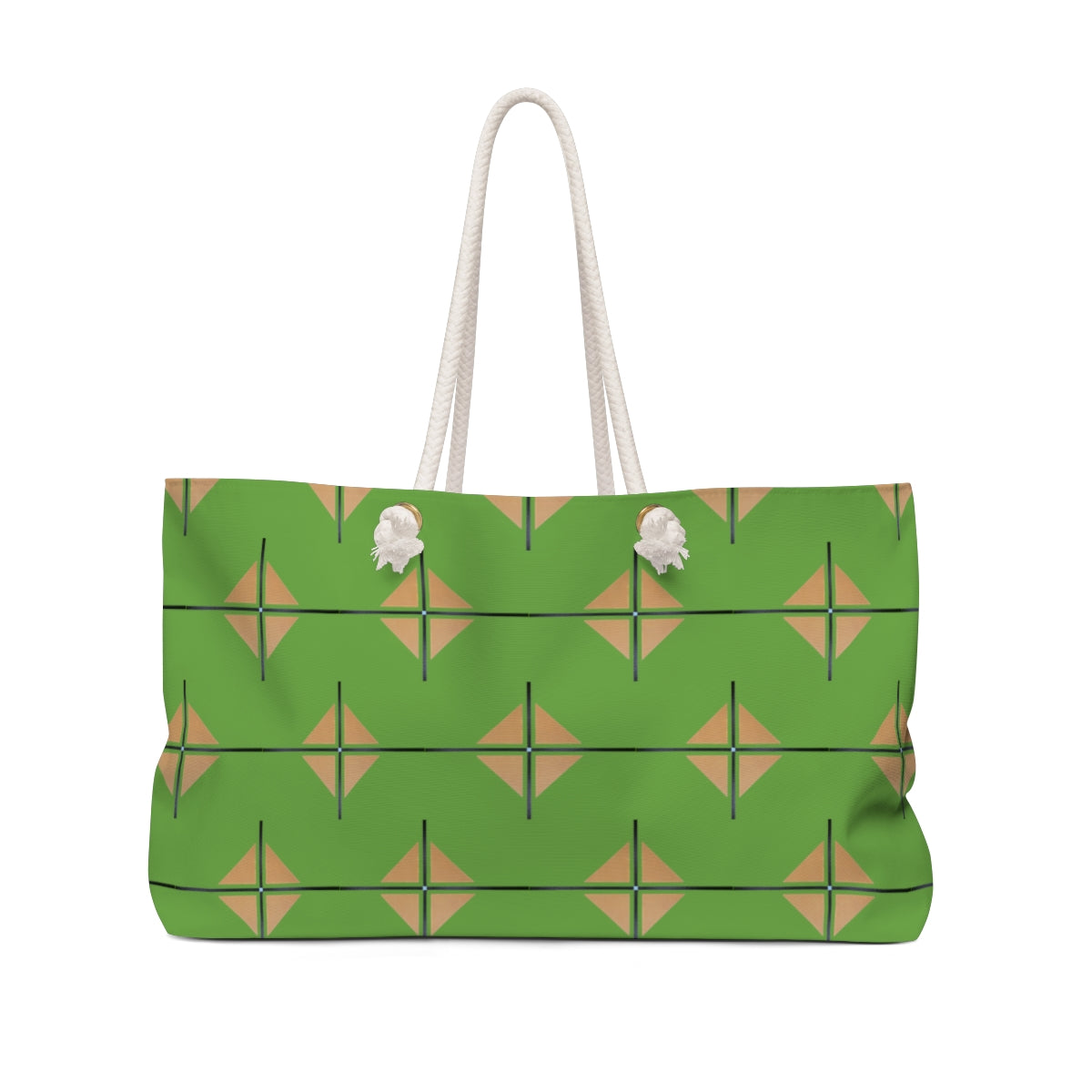 The Diamond Off-Set Weekender: Green