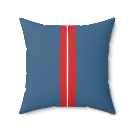 Flat Line Horizon - Spun Polyester Square Pillow