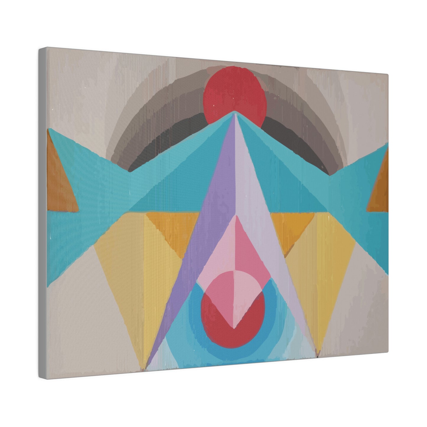 Soul - The Mighty Mountain Series: Part of the Across the Universe Collection Abstract Geometric Wall Art