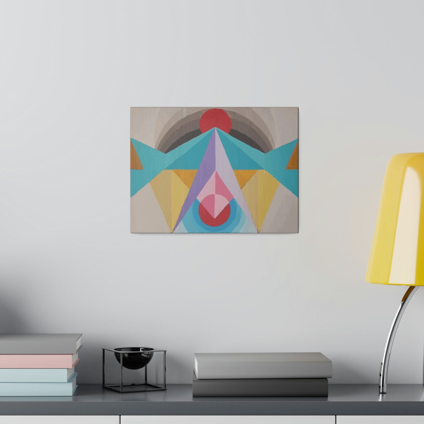 Soul - The Mighty Mountain Series: Part of the Across the Universe Collection Abstract Geometric Wall Art