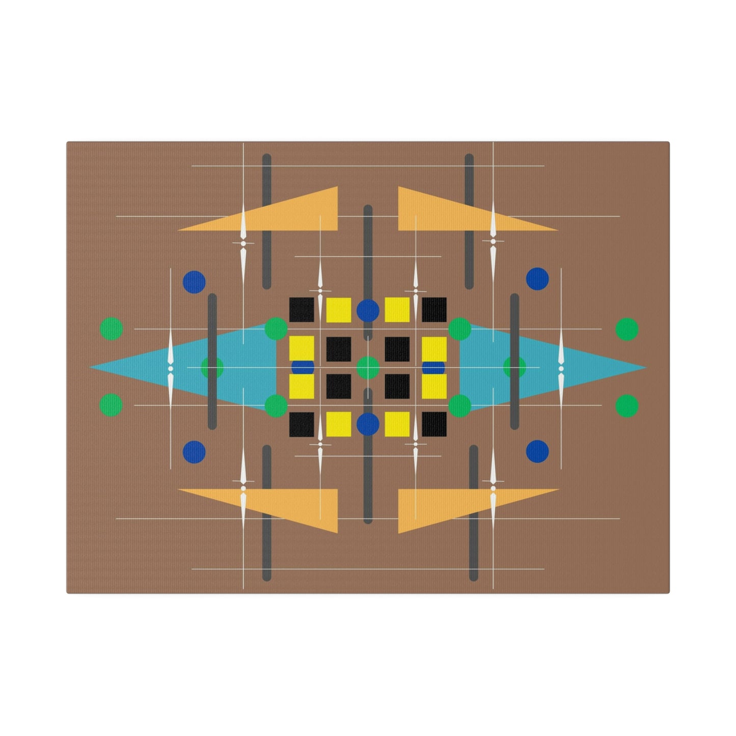 Harvest - Universal Schematics 3: Geometric Abstract Deco Inspired Wall Art