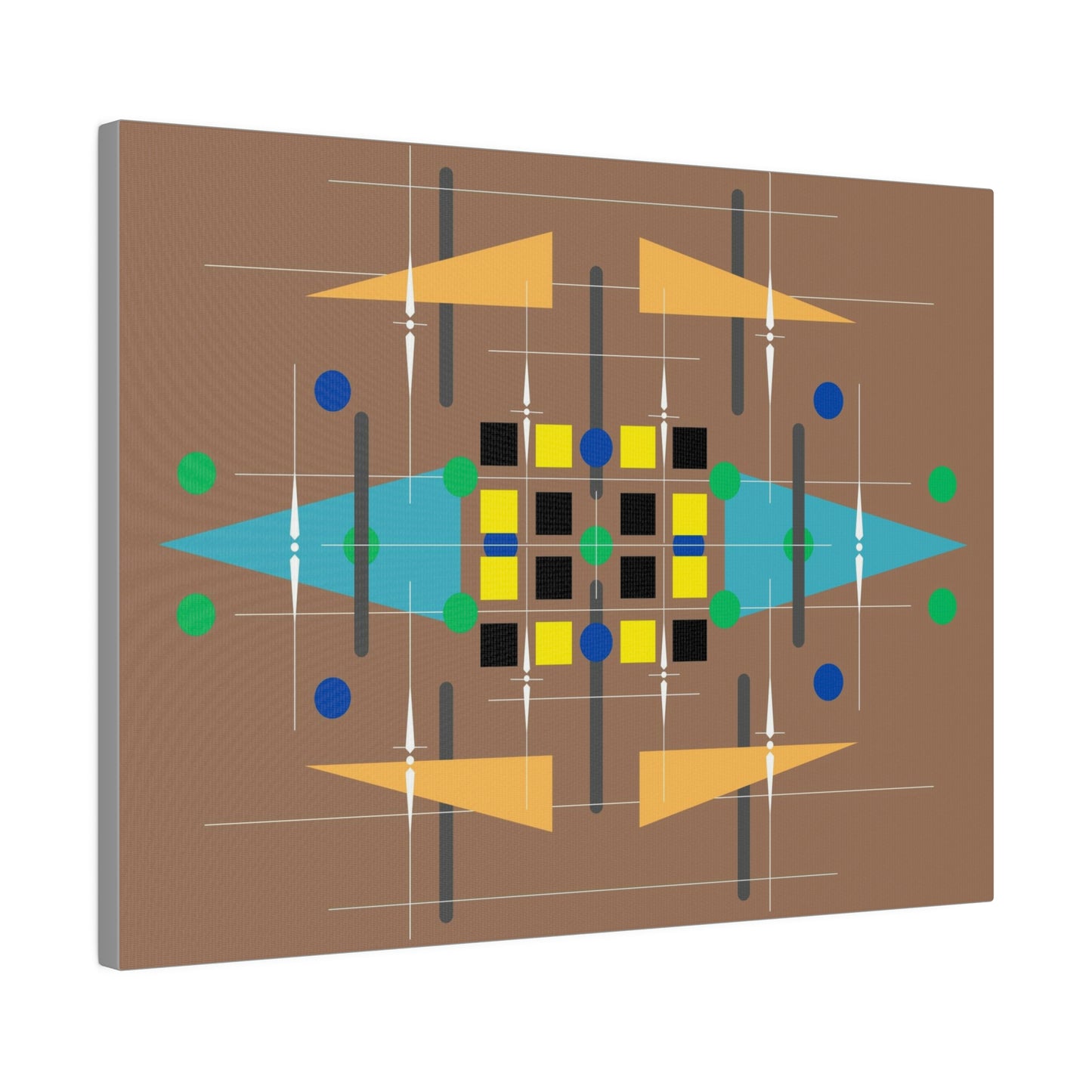 Harvest - Universal Schematics 3: Geometric Abstract Deco Inspired Wall Art