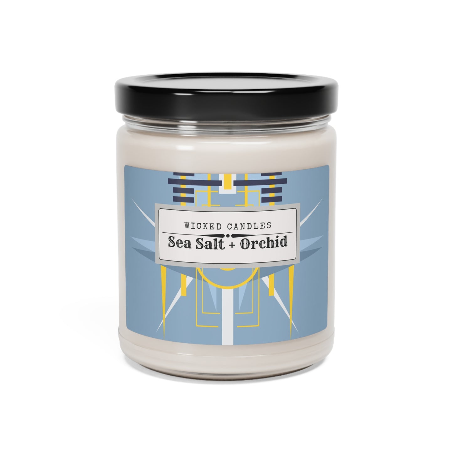 Deco Aviation Grey Oscillation Scented Soy Candle, 9oz